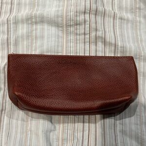 NWOT PLG NUTMEG Brown Leather Pouch